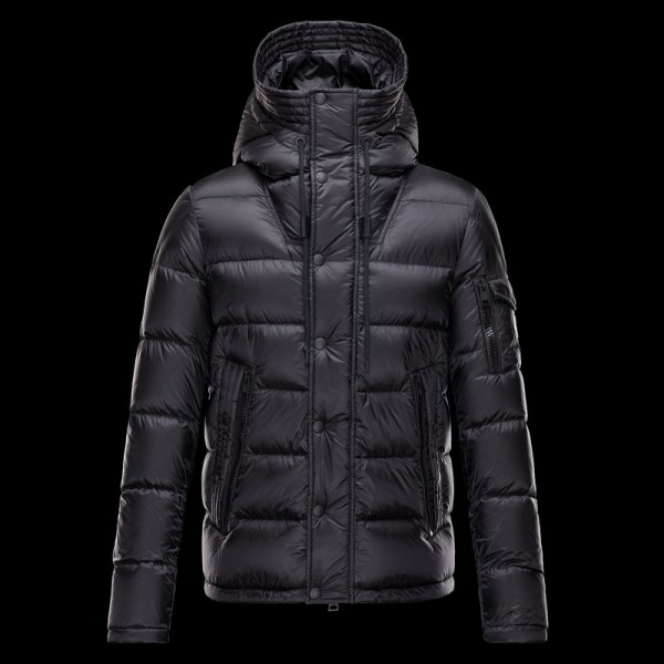 2017 New Style Moncler Cesar Down Mens Jackets Black