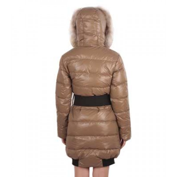 Moncler LUCIE New Women Pop Star Khaki Coat Down