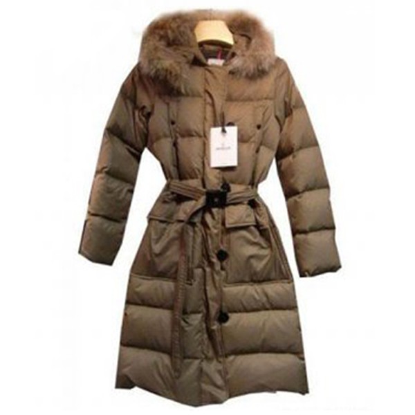 Moncler Messina Euramerican Style Womens Down Coats Apricot