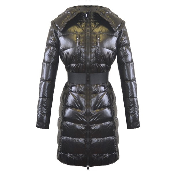 2016 Moncler Passy Women Coat Winter Long Black