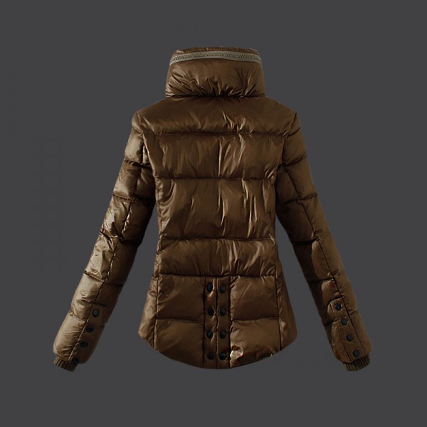 2016 Moncler Top Quality Womens Down Jackets Zip Green Car