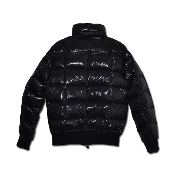 Moncler Auburn Quilted Down Jackets Mens Winter Collar Black