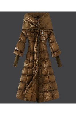 2016 Moncler Down Coat Women Stand Collar Slim Green Card