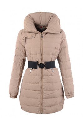 2016 Moncler Coats On Sale For Womens Beige Outlet